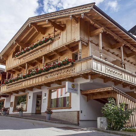 Das Gaestehaus Schneider Am Dorfplatz Alpbach Eksteriør billede
